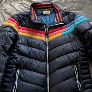 Marine Layer Multicolor Puffer Jacket